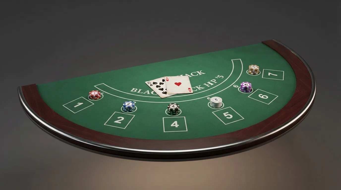 Srovnávací přehled živých blackjackových stolů – logo operátora, počet stolů a rozsah limitů sázek