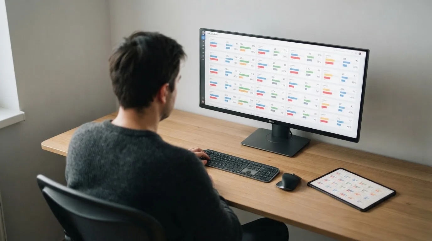 Přehledná tabulka s logy deseti českých licencovaných online casin a jejich klíčovými parametry vedle sebe